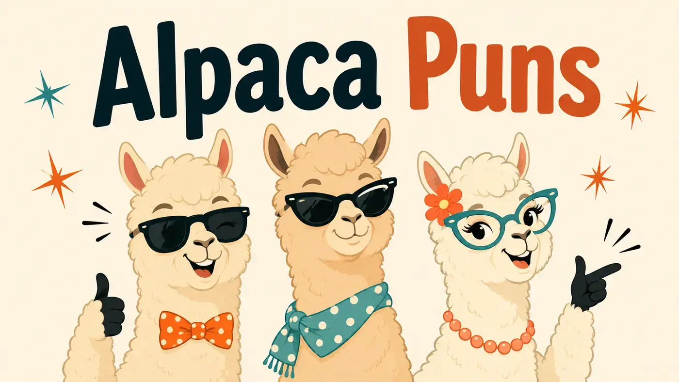 Alpaca Puns