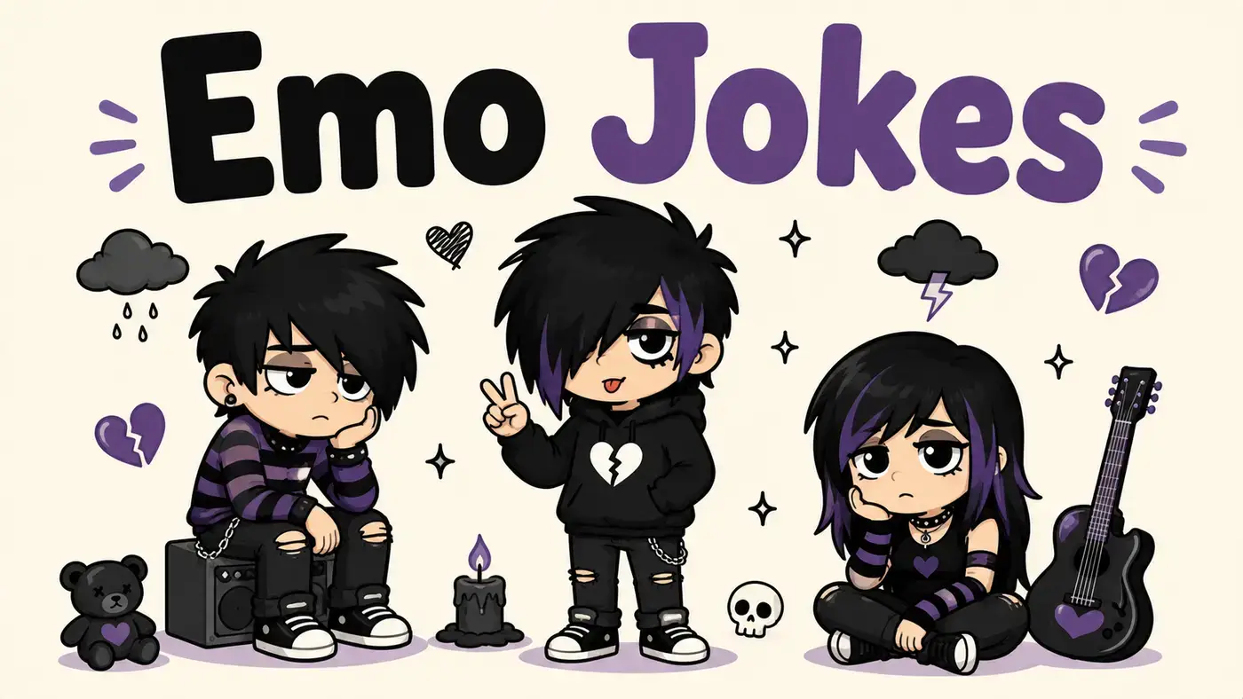 Emo Jokes