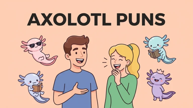 Axolotl puns